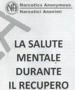 La salute mentale durante il recupero